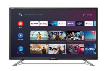 Sharp 24 Inch HD Ready LED Smart Android TV - 1T-C24BI6EE2AB