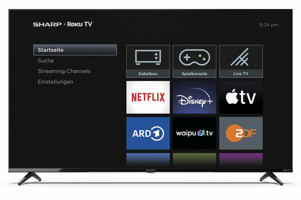 Sharp 50 Inch 4K UHD LED Smart Roku TV - 4T-C50GJ4225E
