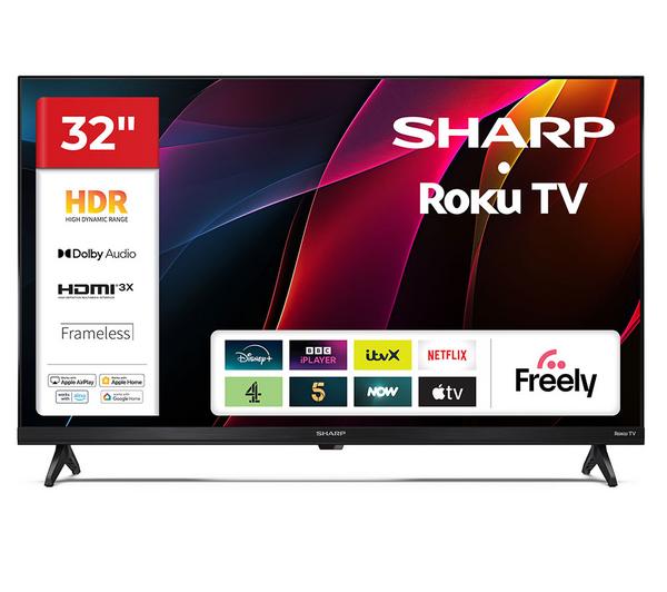 Sharp 32" HD Ready Roku Smart LED TV