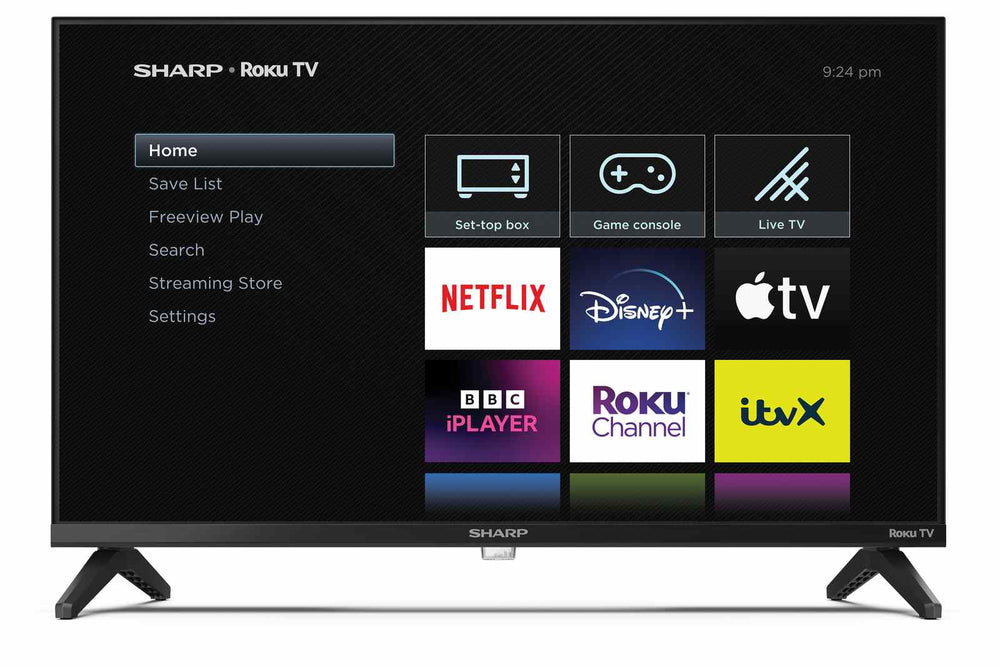 Sharp 24 Inch HD Ready LED Smart Roku TV - 1T-C24GD2725K