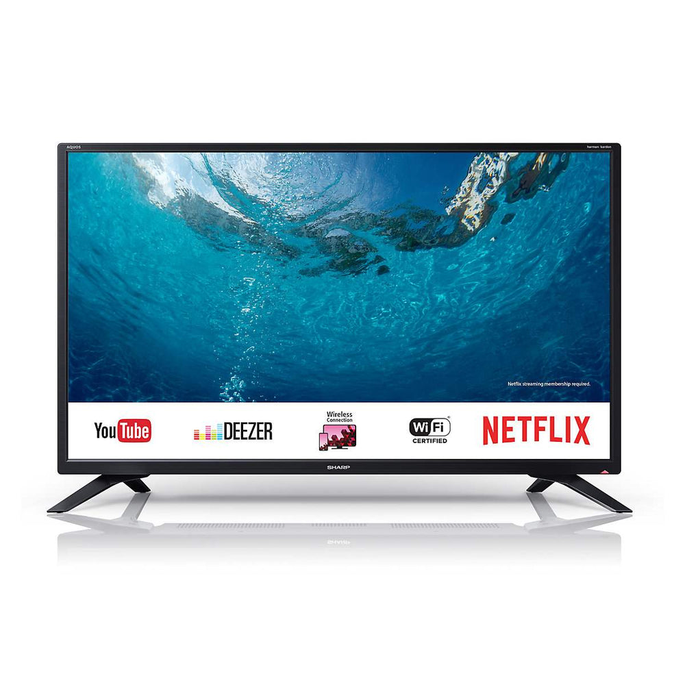 Sharp 32 Inch HD Ready LED Smart TV - 1T-C32BC2KH1FB