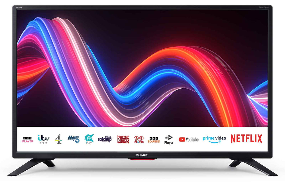 Sharp 32 Inch HD Ready LED Smart TV - 1T-C32EE4KF2FB