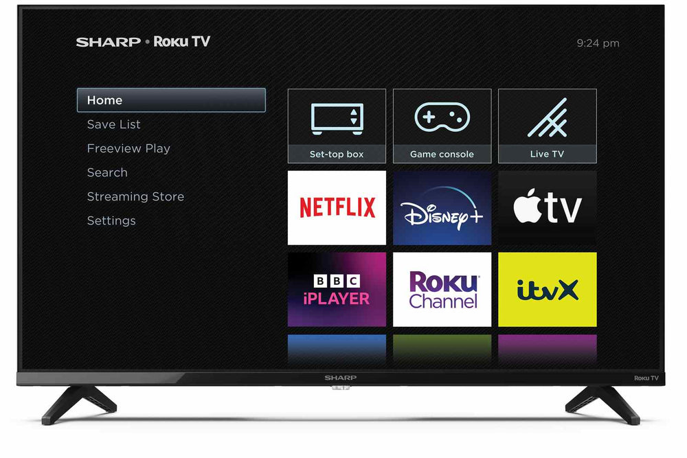 Sharp 32 Inch HD Ready LED Smart Roku TV - 1T-C32GD2725K