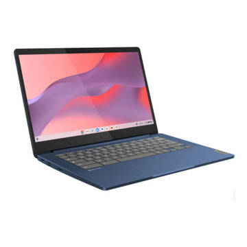 Lenovo IdeaPad Slim 3 14 inch FHD Chromebook - MediaTek Kompanio 520, 8GB RAM, 128GB eMMC, Arm Mali-G52 Graphics, ChromeOS, Abyss Blue