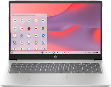 HP Chromebook 15a-nb0006na 15.6" Laptop - Intel N100, 4GB RAM, 128GB, Silver