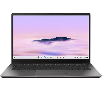 ASUS Chromebook Plus CX1405CTA 14 inch FHD Laptop - Core 3 N355, 8GB RAM, 128GB eMMC, Intel UHD Graphics, ChromeOS, Rock Grey