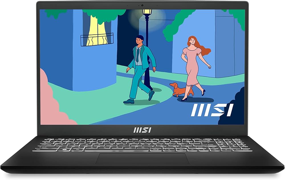 MSI Modern 15 B7M 15.6" Laptop - AMD Ryzen 5 7530U, 8GB RAM, 512GB SSD