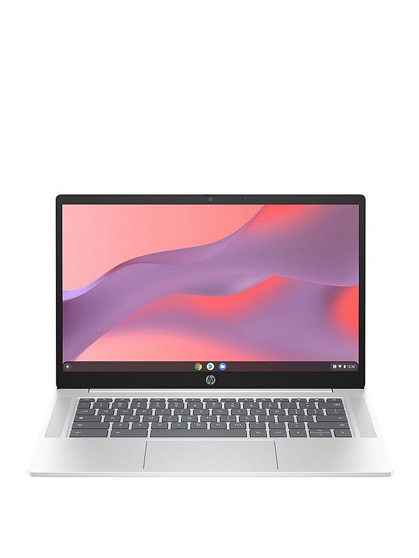 HP Chromebook 14a 14" Laptop - Intel N100, 4GB RAM, 128GB eUFS, Chalkboard Grey