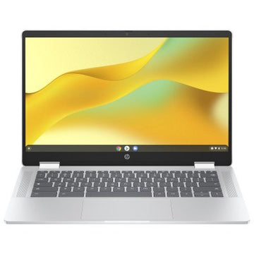 HP 14b-cd0002na 14 inch HD Touch 2-in-1 - N100, 4GB RAM, 128GB UFS, Intel UHD Graphics, ChromeOS, Glacier Silver