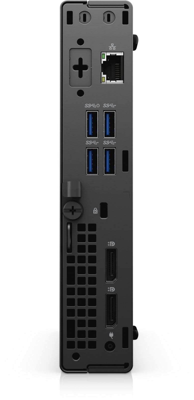Dell OptiPlex 3090 Micro desktop - rear view