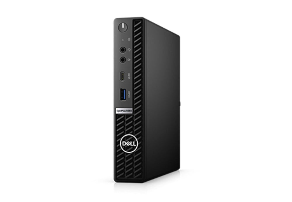 Dell OptiPlex 5080 Micro desktop - front angled view