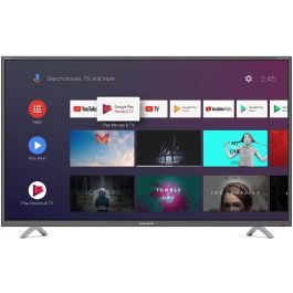Sharp 40" 4K UHD HDR Android Smart TV with Freeview HD Black
