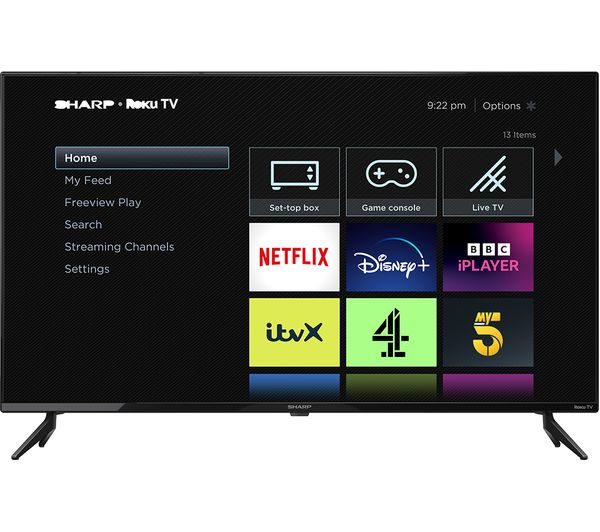 Sharp 40" Full HD HDR Smart Roku LED TV