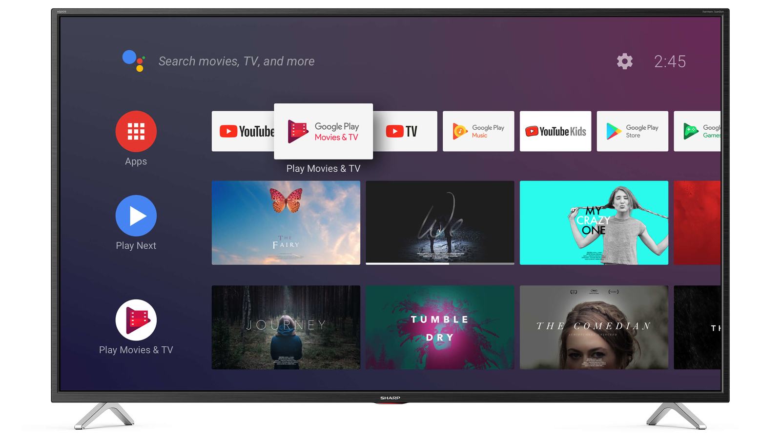 Sharp 40" 4K LED Android TV