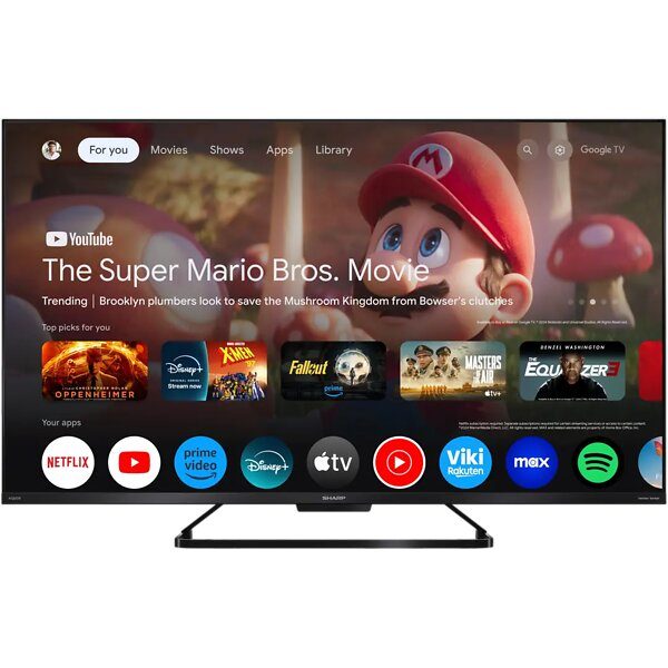 Sharp 43" 4K UHD LED Smart Google TV