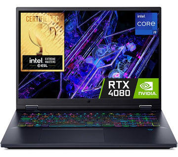 Acer Predator Helios 18 Laptop - Intel Core i9-14900HX, 16GB RAM, 1TB SSD, Black