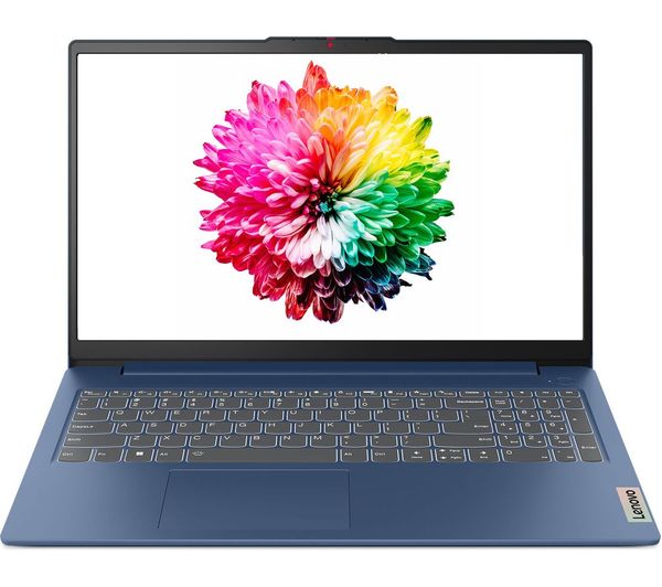 Lenovo IdeaPad Slim 3 15.6" Laptop - Intel N100, 4GB RAM, 128GB, Abyss Blue