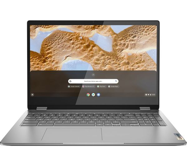 Lenovo IdeaPad Flex 3 15.6" 2-in-1 Chromebook - Intel Pentium Silver N6000, 8GB, 128GB, Arctic Grey