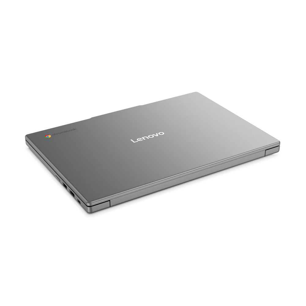 Lenovo 14M8911 Luna Grey - closed lid from rear left